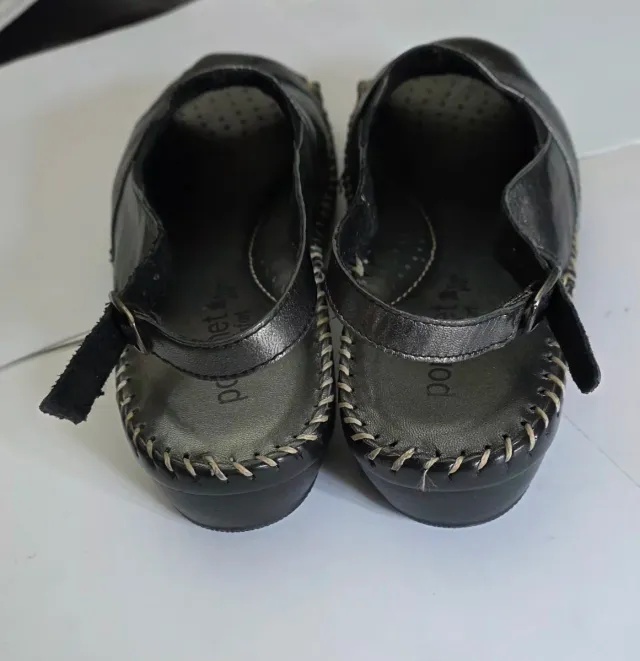 Zapatos piel metalizado gris plata 37