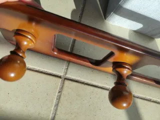 Perchero vintage de madera