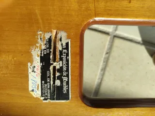 Perchero vintage de madera