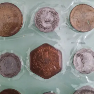 Monedas antiguas Myanmar 1966-1975