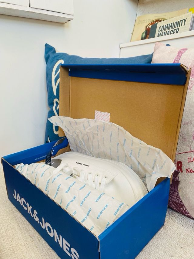 Zapatillas Jack & Jones Blancas Talla 42