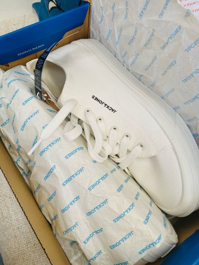 Zapatillas Jack & Jones Blancas Talla 42