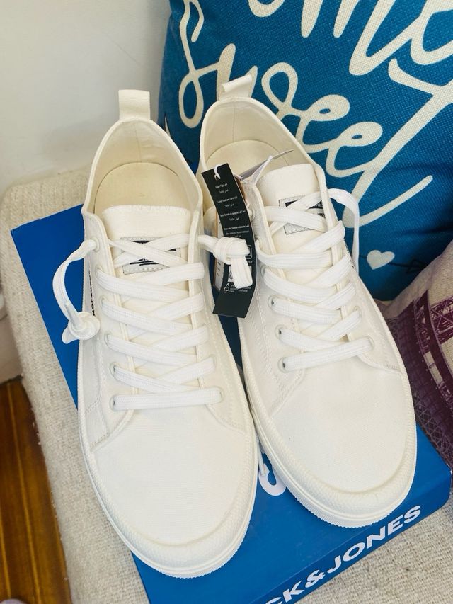 Zapatillas Jack & Jones Blancas Talla 42