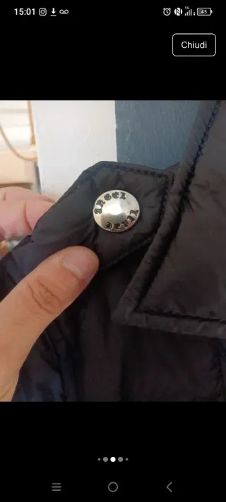 Giubbotto donna Angel Devil nero