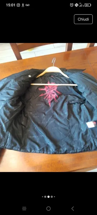 Giubbotto donna Angel Devil nero