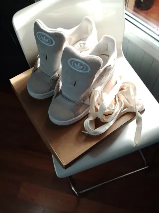 Zapatillas Adidas Mujer Beige