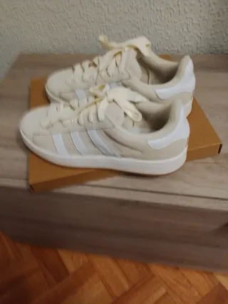 Zapatillas Adidas Mujer Beige