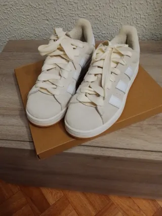 Zapatillas Adidas Mujer Beige