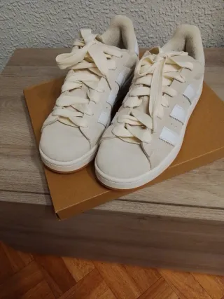 Zapatillas Adidas Mujer Beige