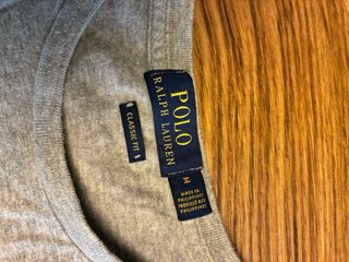 Camiseta Polo Ralph Lauren Oso Gris