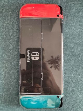 Nintendo Switch OLED Azul/Rojo (incluye fundas)