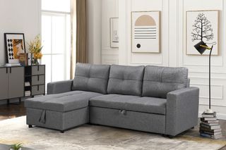 Sofá cama gris oferta Black Friday