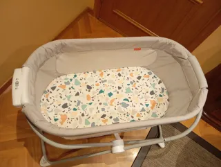 Cuna colecho y viaje plegable