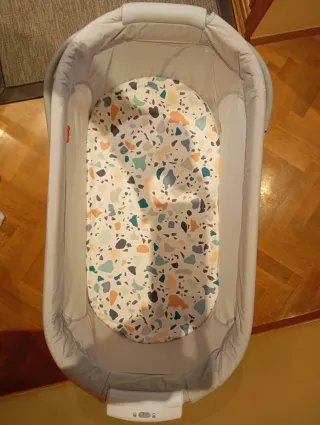 Cuna colecho y viaje plegable