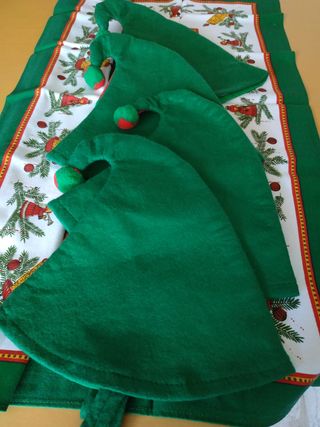 Elfo n.4 cappellini natalizi nuovi