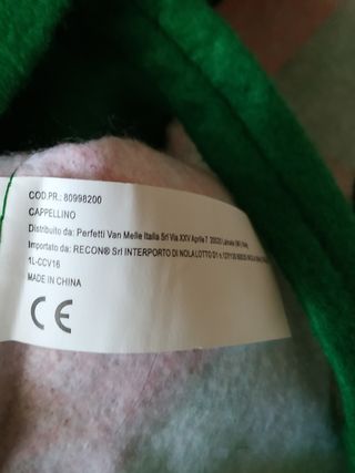 Elfo n.4 cappellini natalizi nuovi