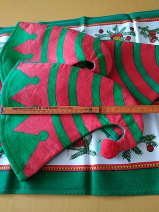 Elfo n.4 cappellini natalizi nuovi