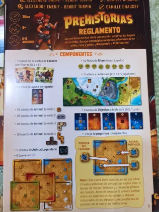 Juego de mesa Prehistorias Maldito Games
