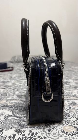 Borsa a mano Wales Bonner effetto coccodrillo