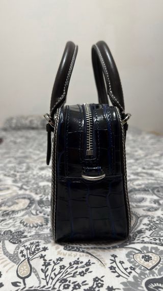 Borsa a mano Wales Bonner effetto coccodrillo