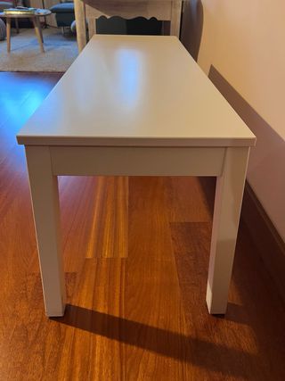 Banco bajo IKEA SIGURD blanco