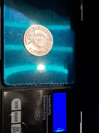 Moneda Plata Deportivo La Coruña 1995-1996