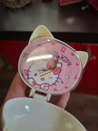 Orologio sveglia Hello Kitty vintage funzionante