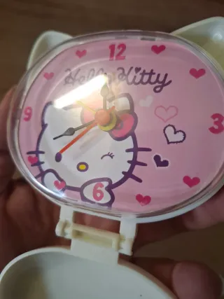 Orologio sveglia Hello Kitty vintage funzionante