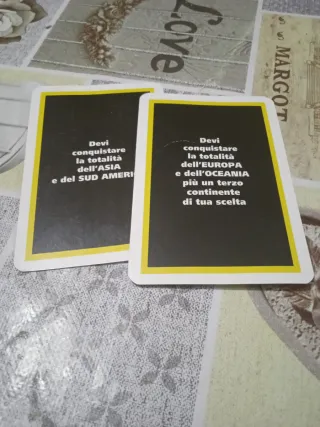 2 Carte Obiettivi Risiko