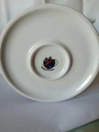 Caffettiera in porcellana floreale