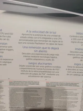 Consola PS5 con Lector + 3 Juegos compatibles