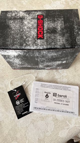 Casio GA2100BCE-1AER Negro Nuevo