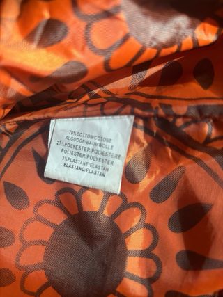 Cappotto Love Love damascato multicolor