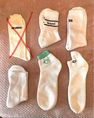 Calcetines deporte varias marcas.