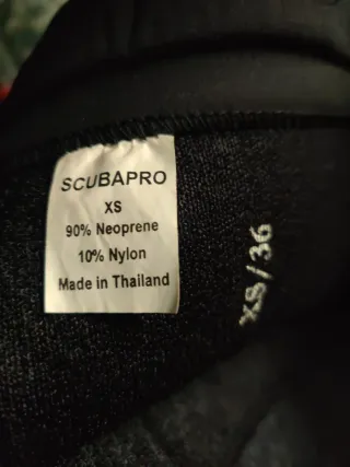 Neopreno Scubapro Mujer 3mm