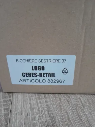 Bicchieri Ceres in vetro - Set 6 pezzi