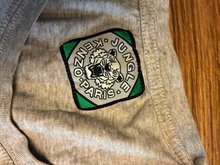 Camiseta Kenzo Tiger Gris