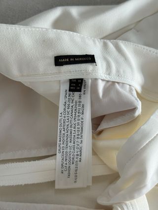 Conjunto Chaleco y Pantalón Massimo Dutti