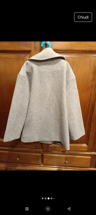 Cappotto donna grigio taglia XS