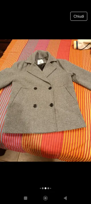 Cappotto donna grigio taglia XS