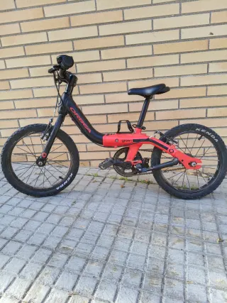 Bicicleta Orbea Grow 1 con ruedines para poner.