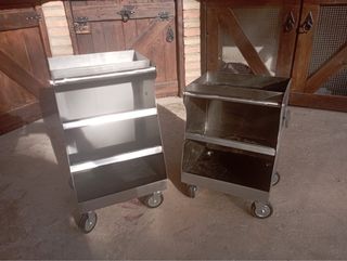 Carro porta herramientas inox