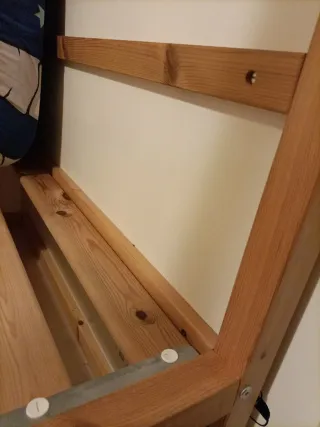 Cama individual 90x200cm kura ikea