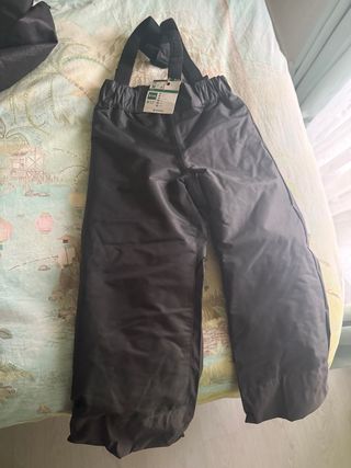 Pantalón de nieve para niña de 5 años 116cm