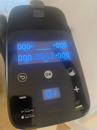 Elíptica Domyos EL540 Blanco Autoalimentada