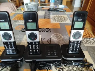 Trio Teléfonos Inalámbricos DEX