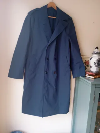 Gabardina Larga Ejército Aire Azul