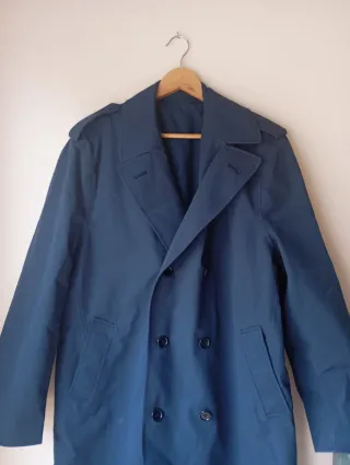 Gabardina Larga Ejército Aire Azul