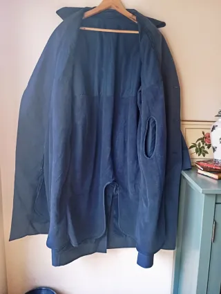 Gabardina Larga Ejército Aire Azul