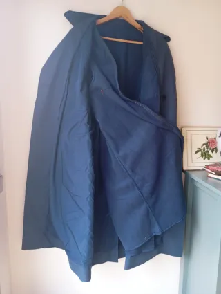 Gabardina Larga Ejército Aire Azul